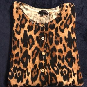 NWOT The Limited leopard print cardigan